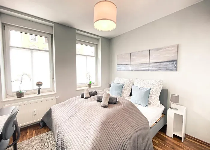 Gemuetliche Ferienwohnung Fusslaeufig Am Markkleeberger See